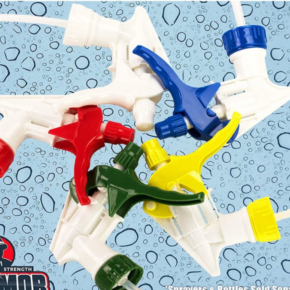 Set of 5 Spray Heads for bottles